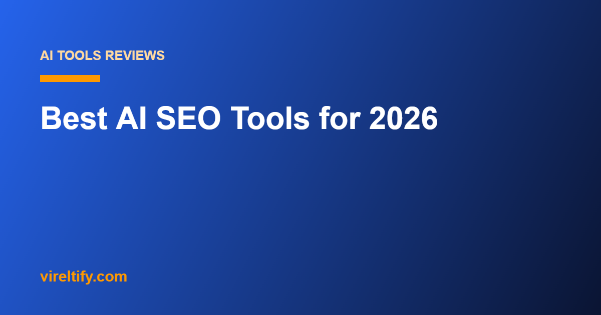 Best AI SEO Tools for 2026